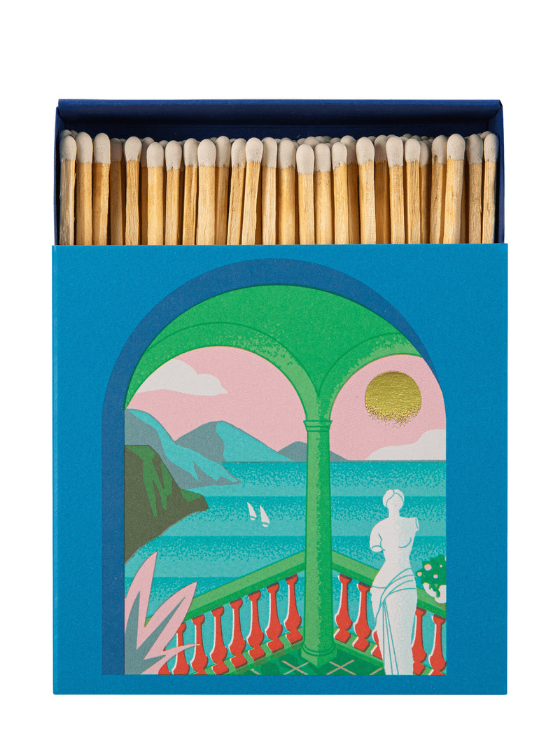 Arched romantic view matches