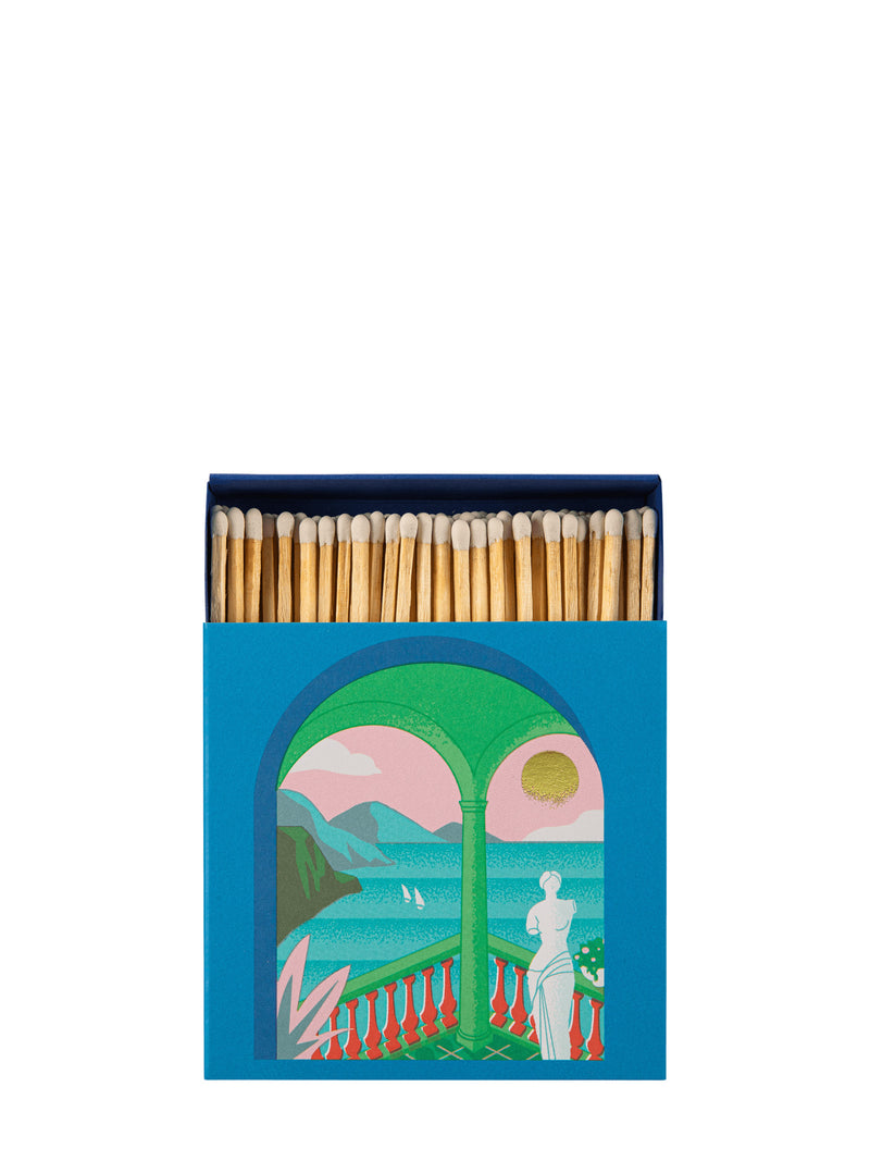 Arched romantic view matches