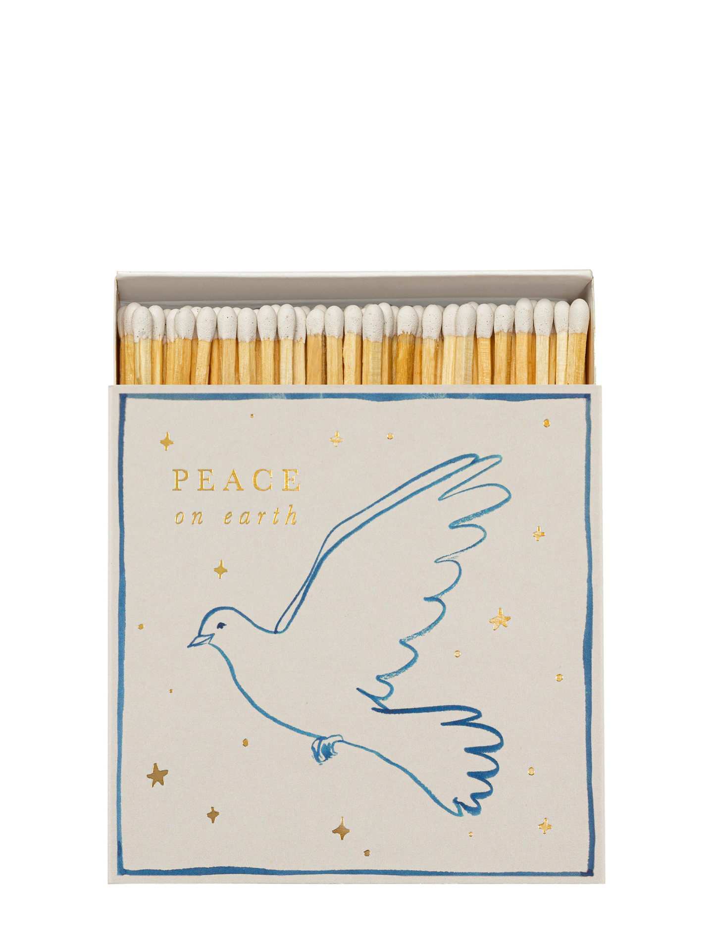 Peace on earth matchbox