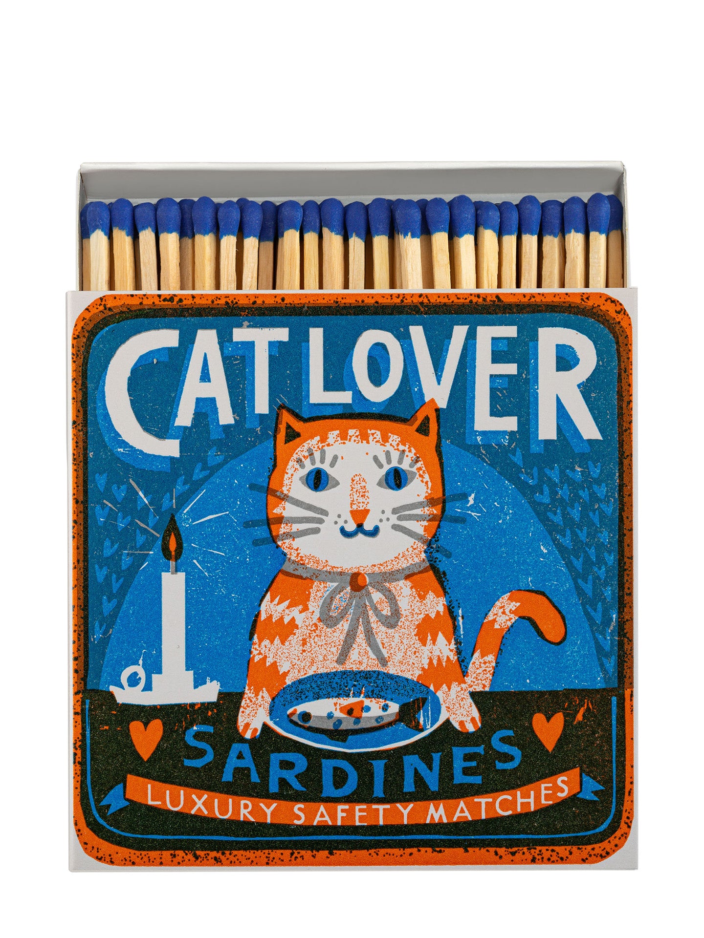 Cat Lover Sardines Matches by The Printed Peanut