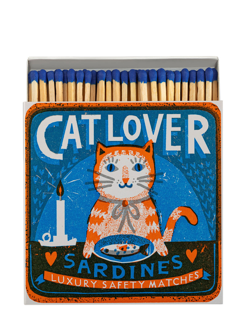 Cat lover matches by The Printed Peanut