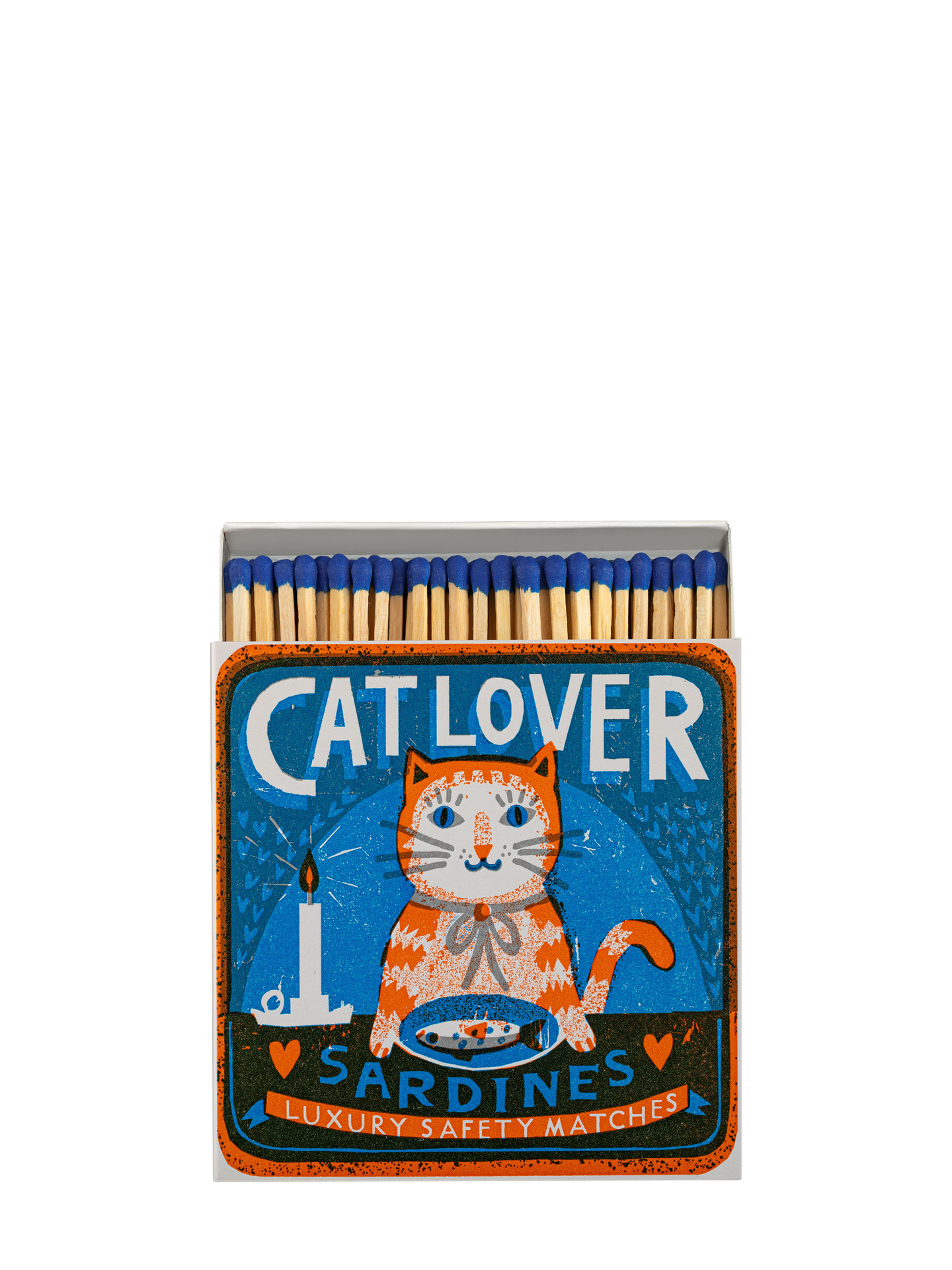Cat Lover Sardines Matches by The Printed Peanut