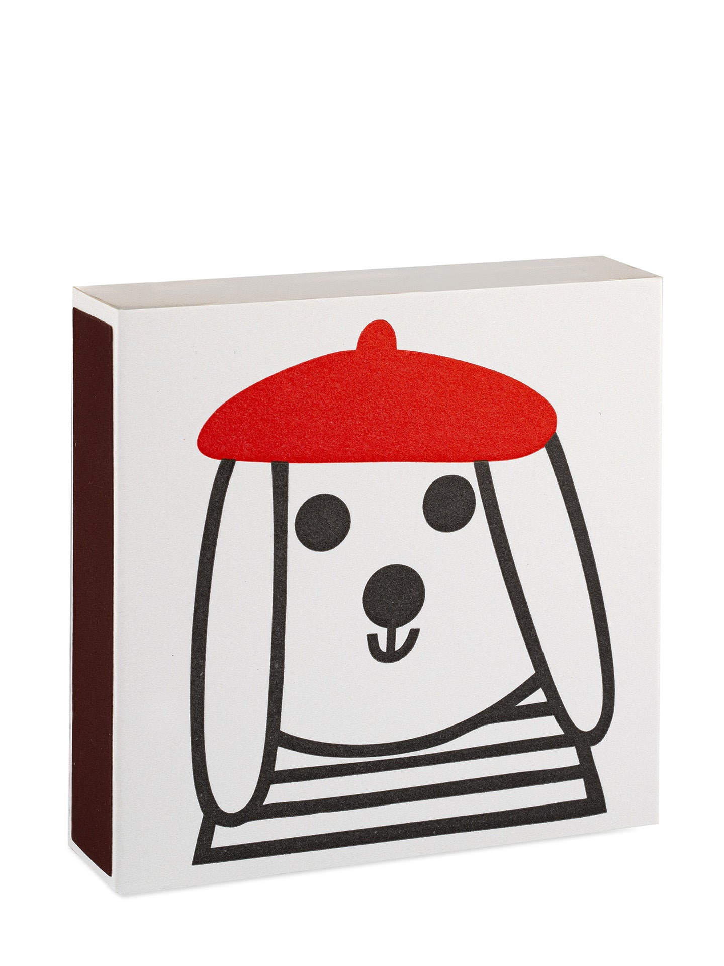 Dog beret matches by Jane Foster