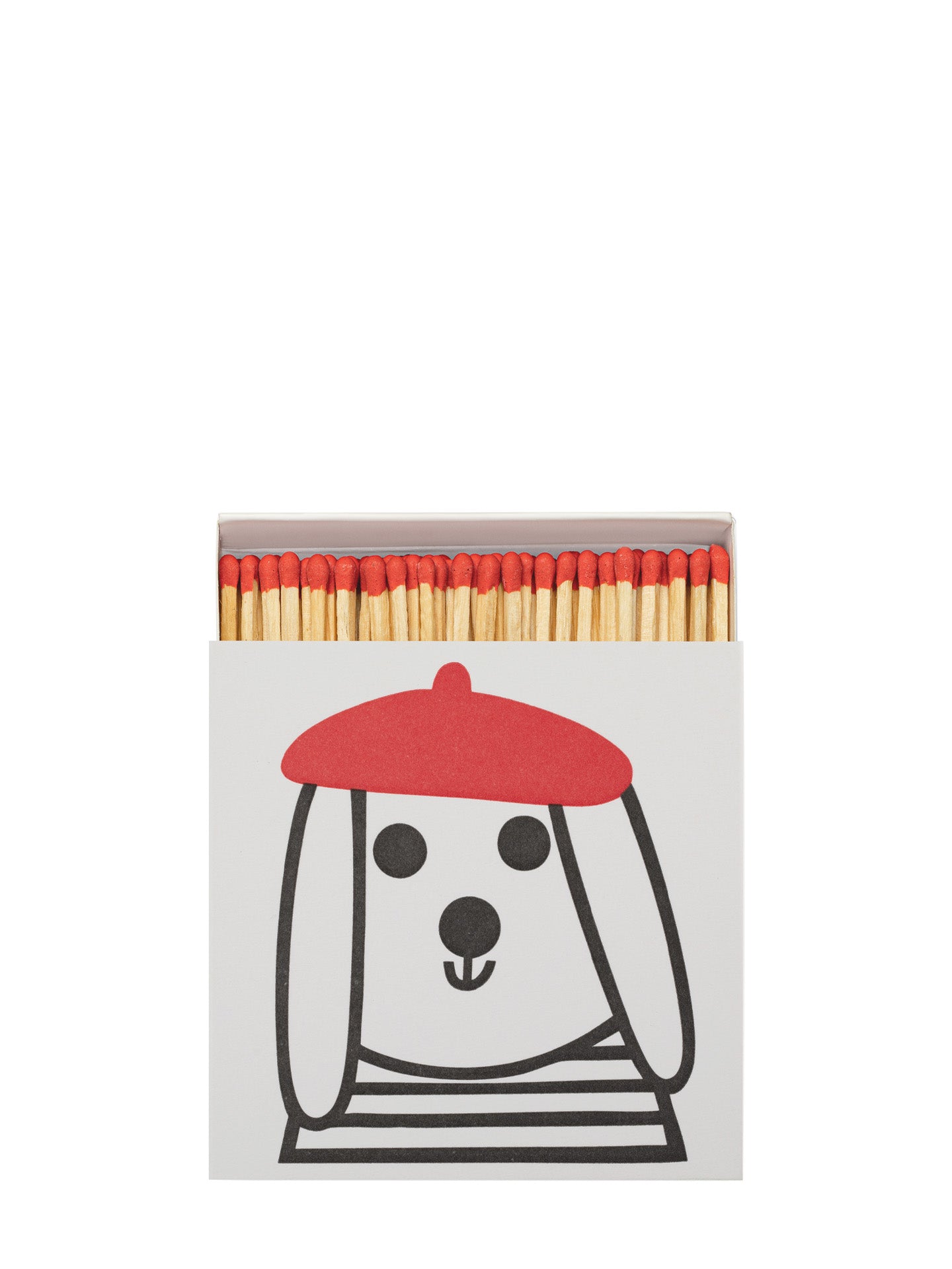 Dog beret matches by Jane Foster
