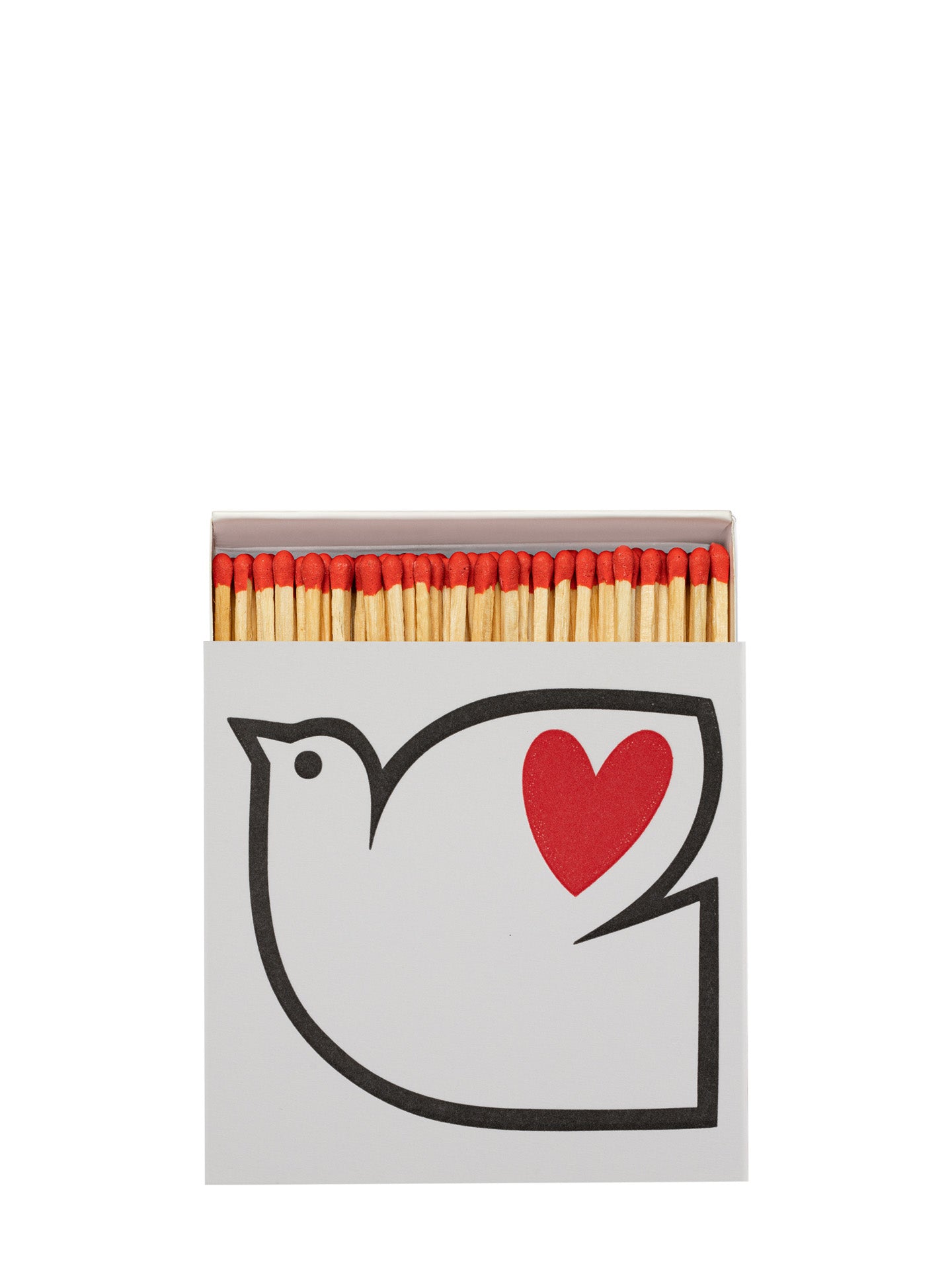 Dove heart matches by Jane Foster