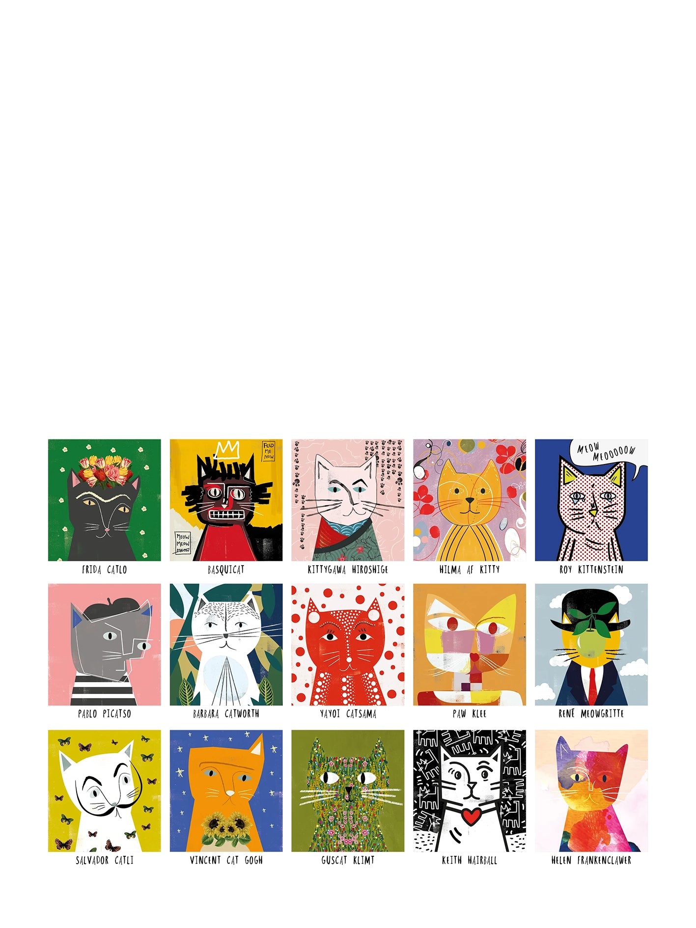 Art Cats by Nia Gould puzzle (1000 pcs)