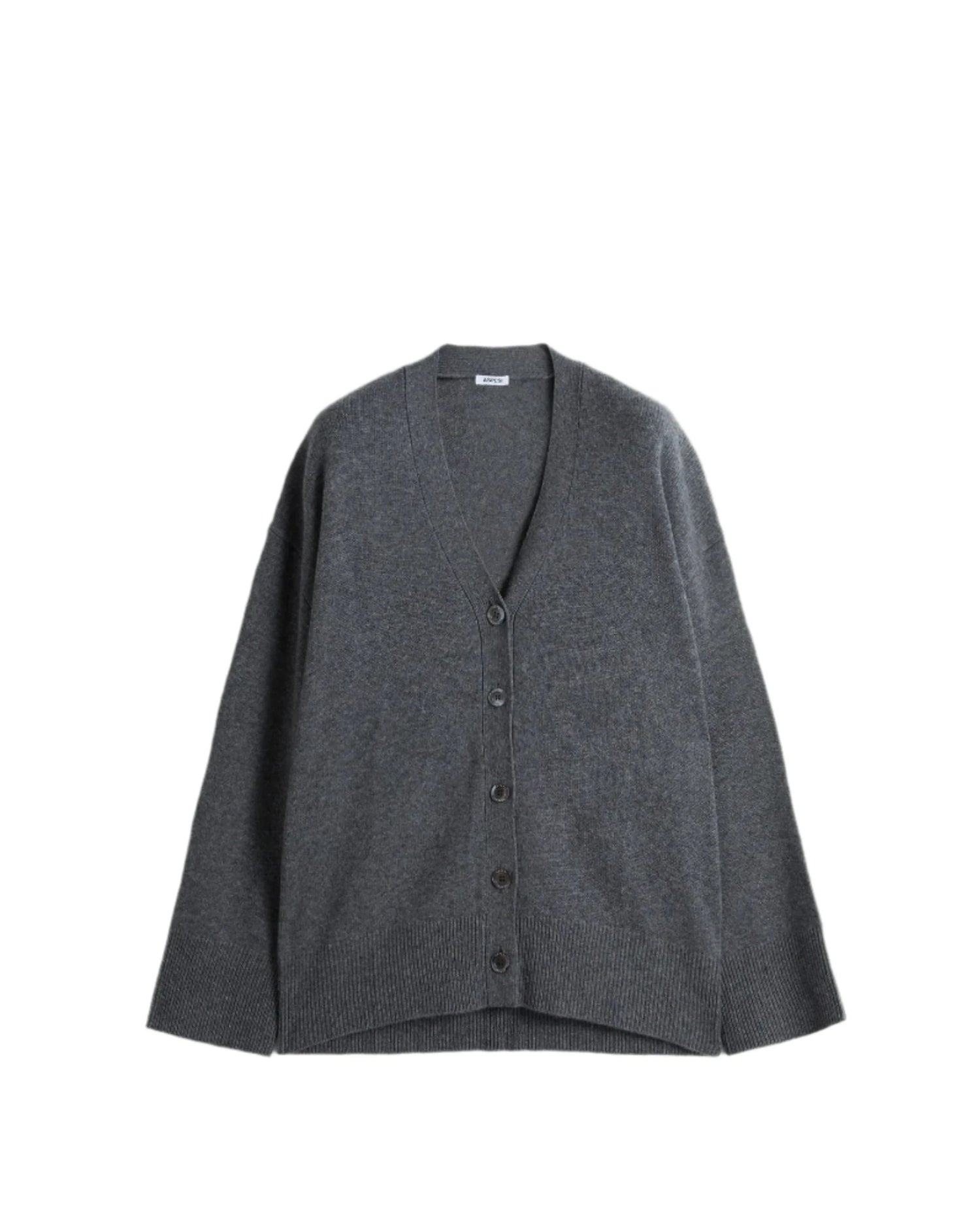 Cashmere cardigan, grey