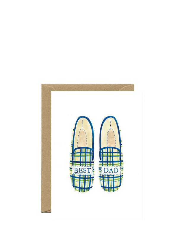 Best dad shoes father's day card