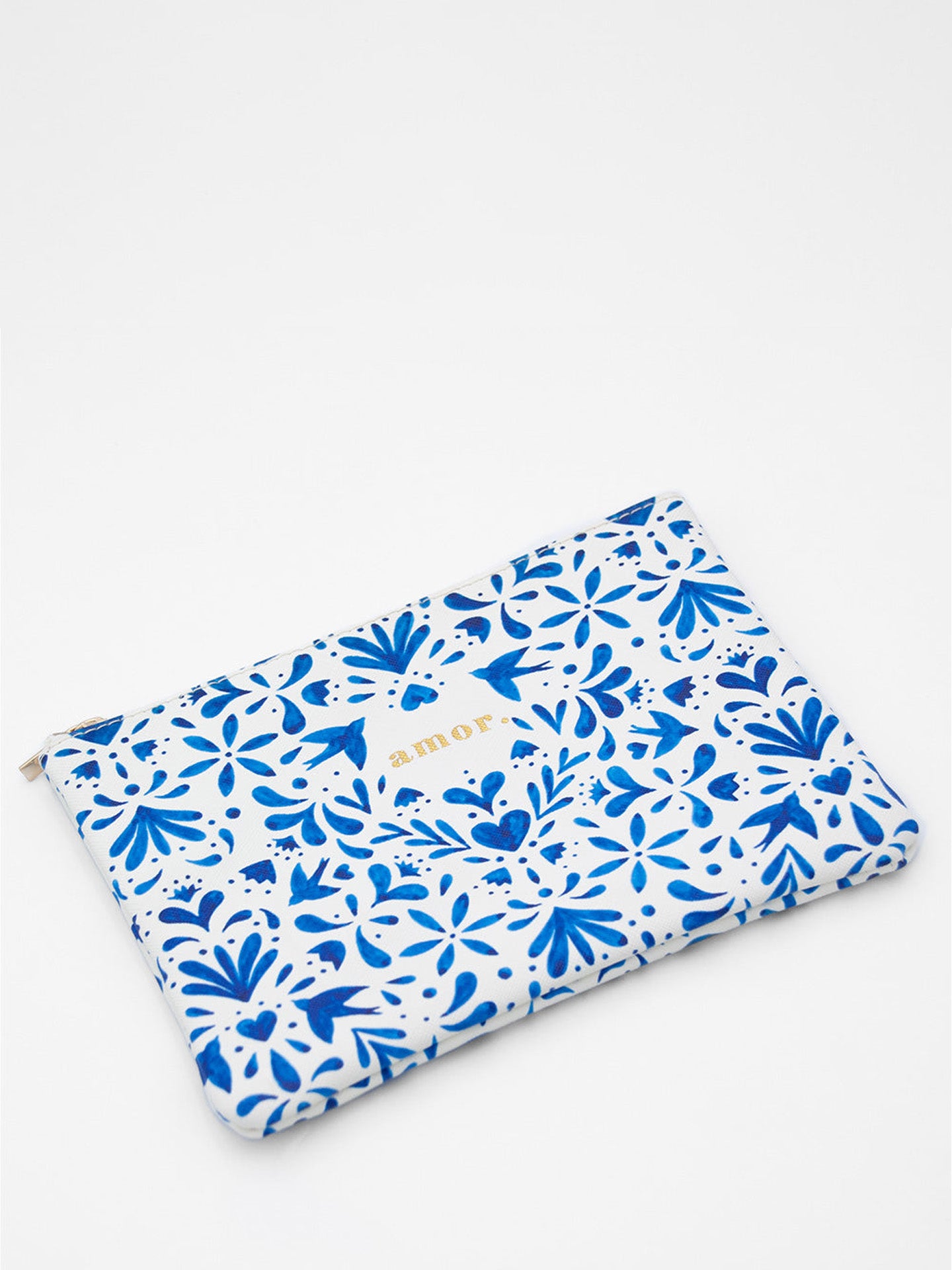 Blue swallows pouch