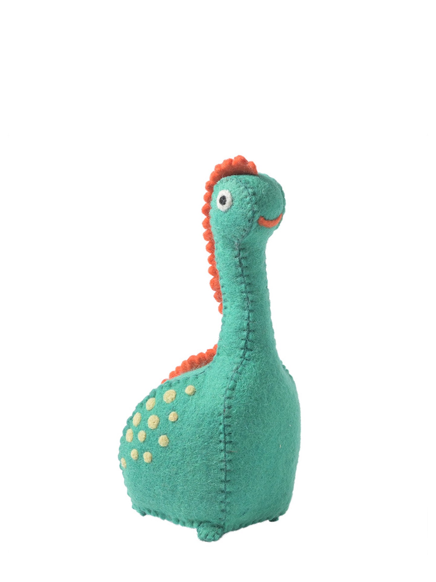 Dino the dinosaur woollen animal, green