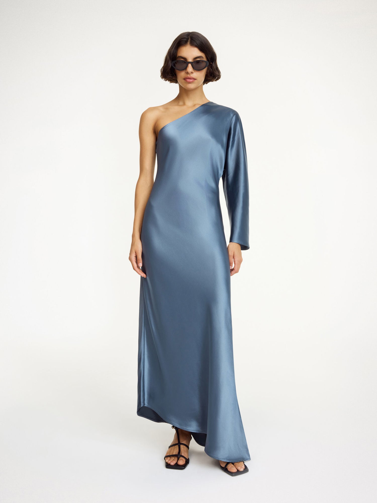 Avilas maxi dress, dusty blue