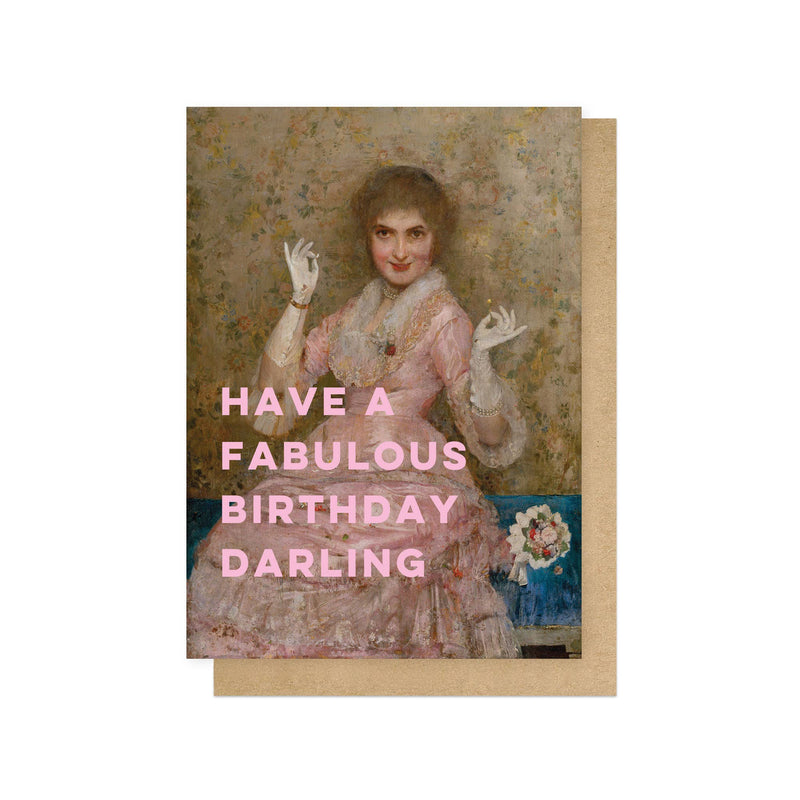 Fabulous large birthday card