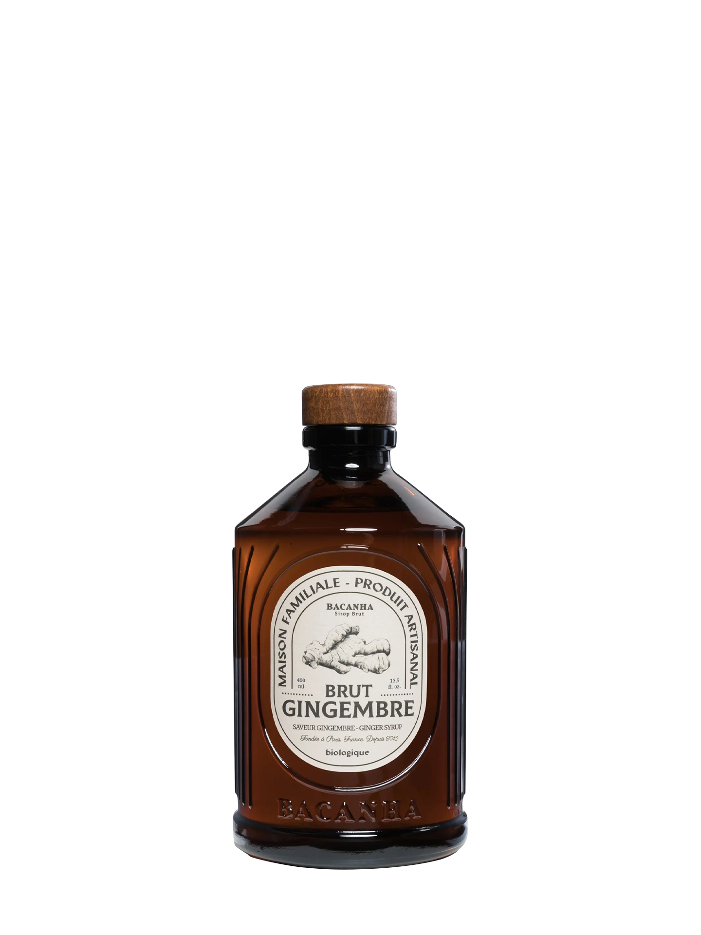 Organic Ginger Syrup (400ml)