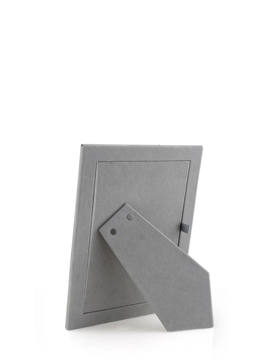 Enamel picture frame, royal blue - silver (13x18cm)