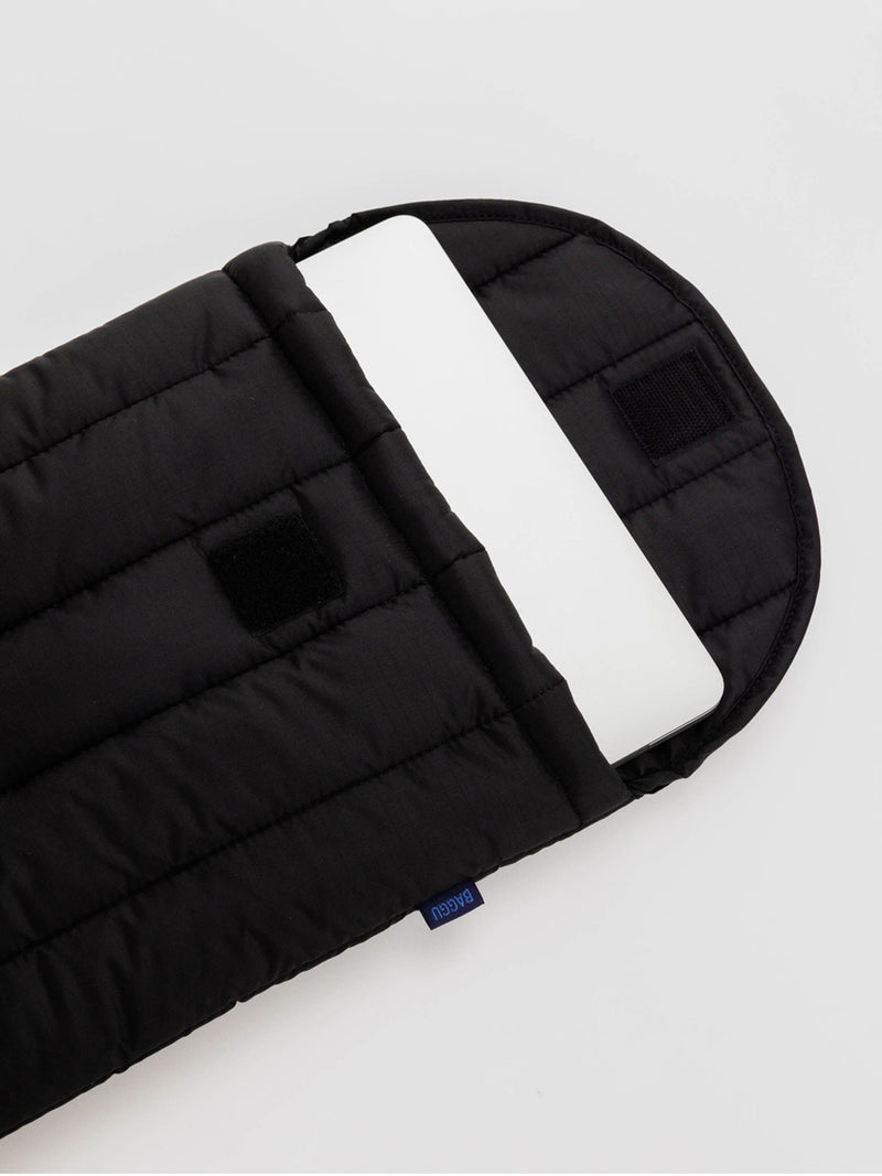 Puffy laptop sleeve 13"/14", black