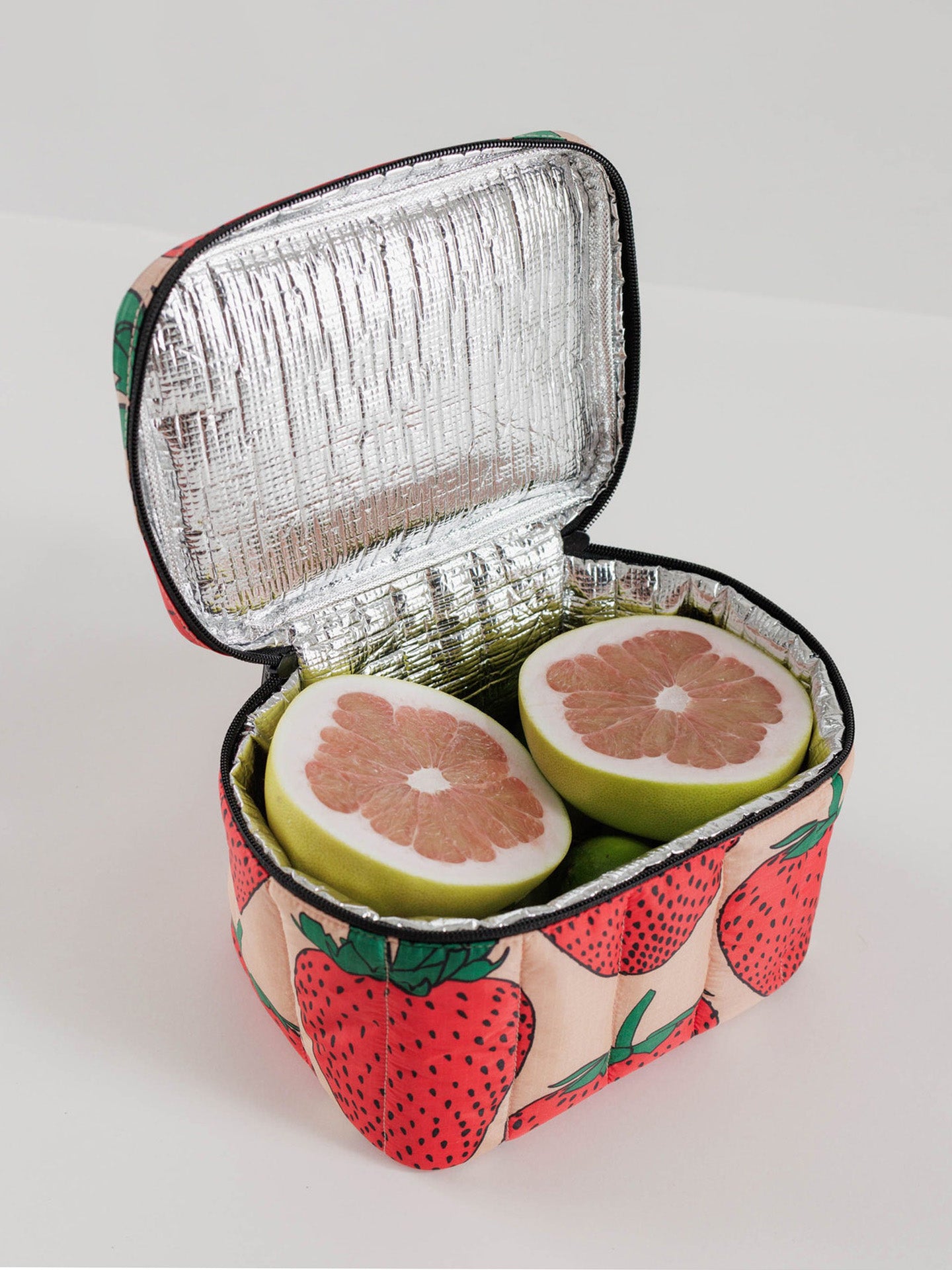 Puffy Lunch bag, Strawberry