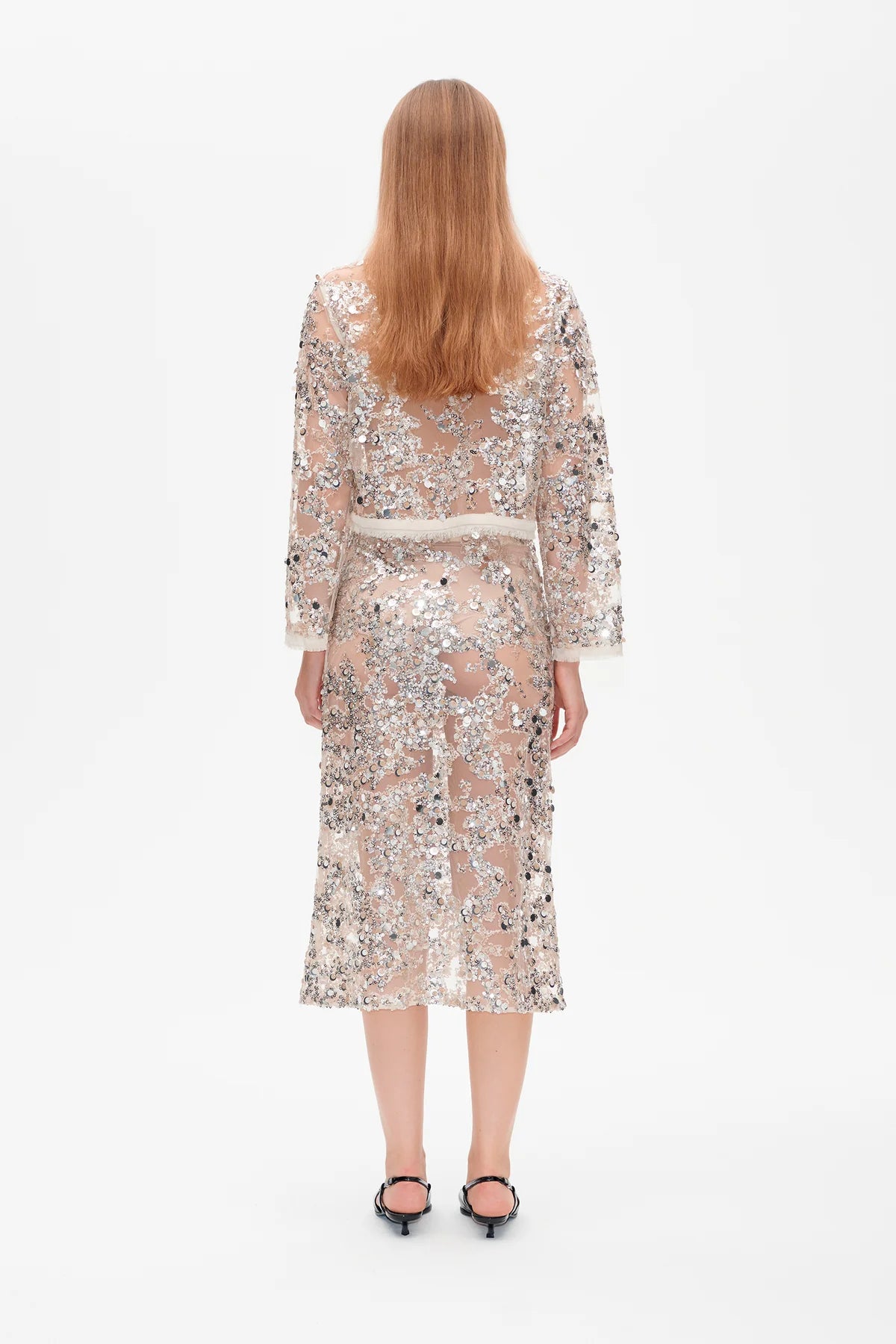 Shania skirt, nomad sequins