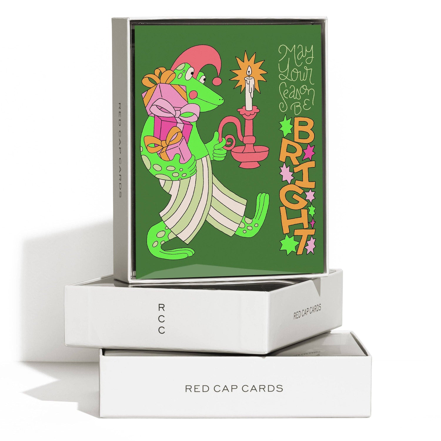 Frog Christmas card