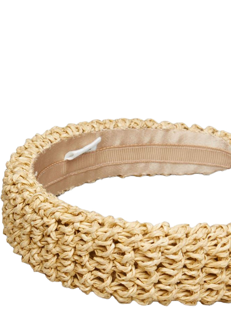 Dalia headband, black or natural