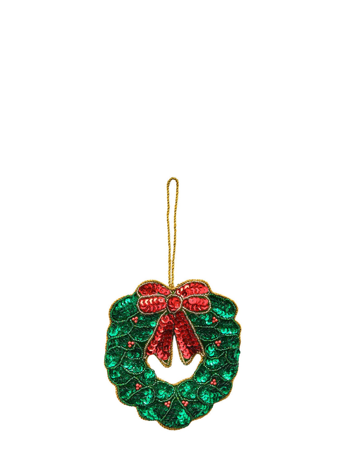 Garland sequin ornament