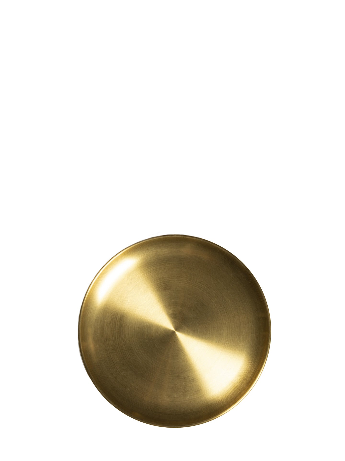 Metal underplate, golden