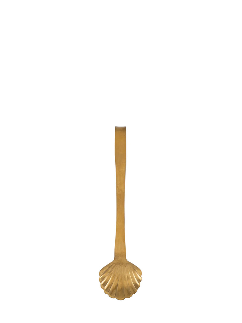 Small shell tongs, gold