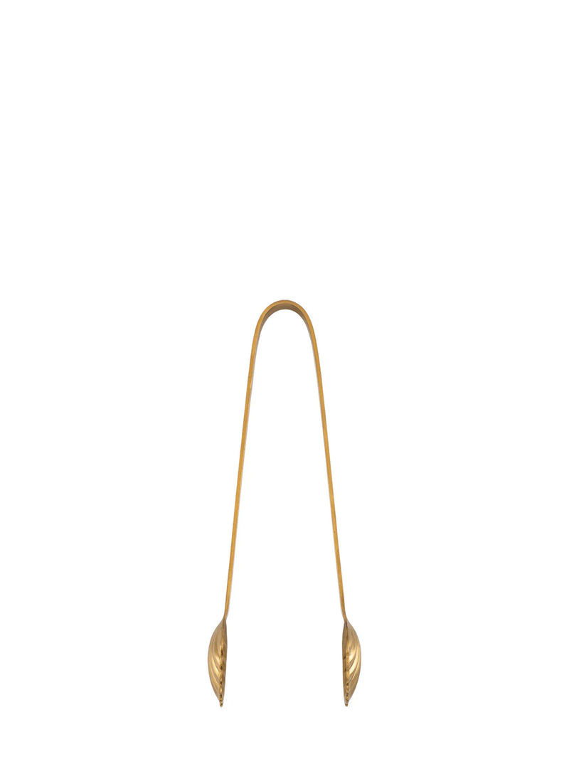 Small shell tongs, gold