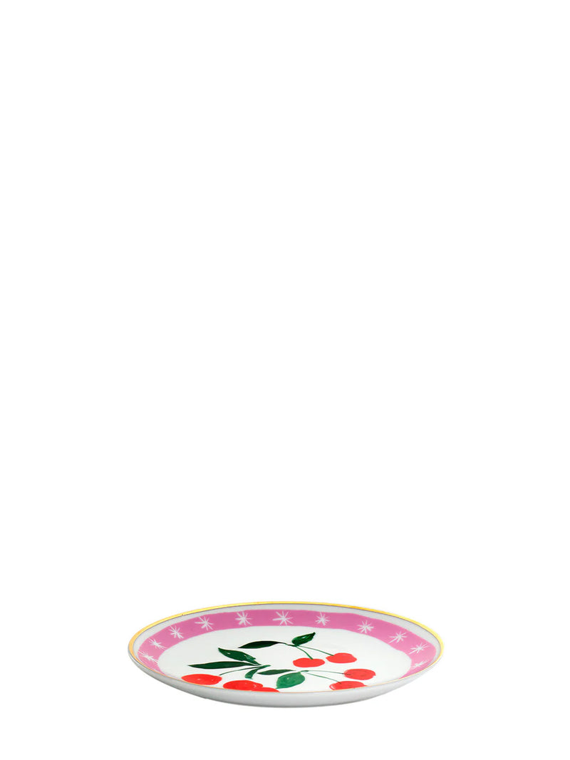 Cherry plate, small (16,5cm)