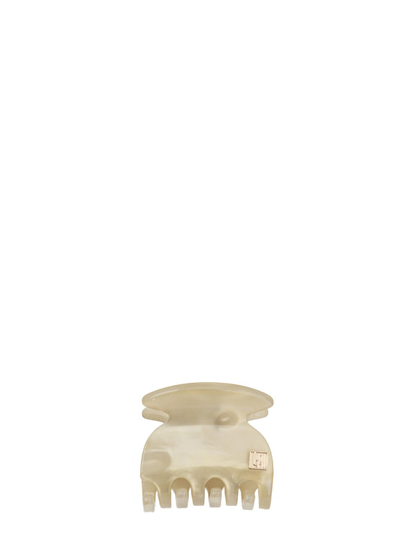Ivory claw clip, x-small