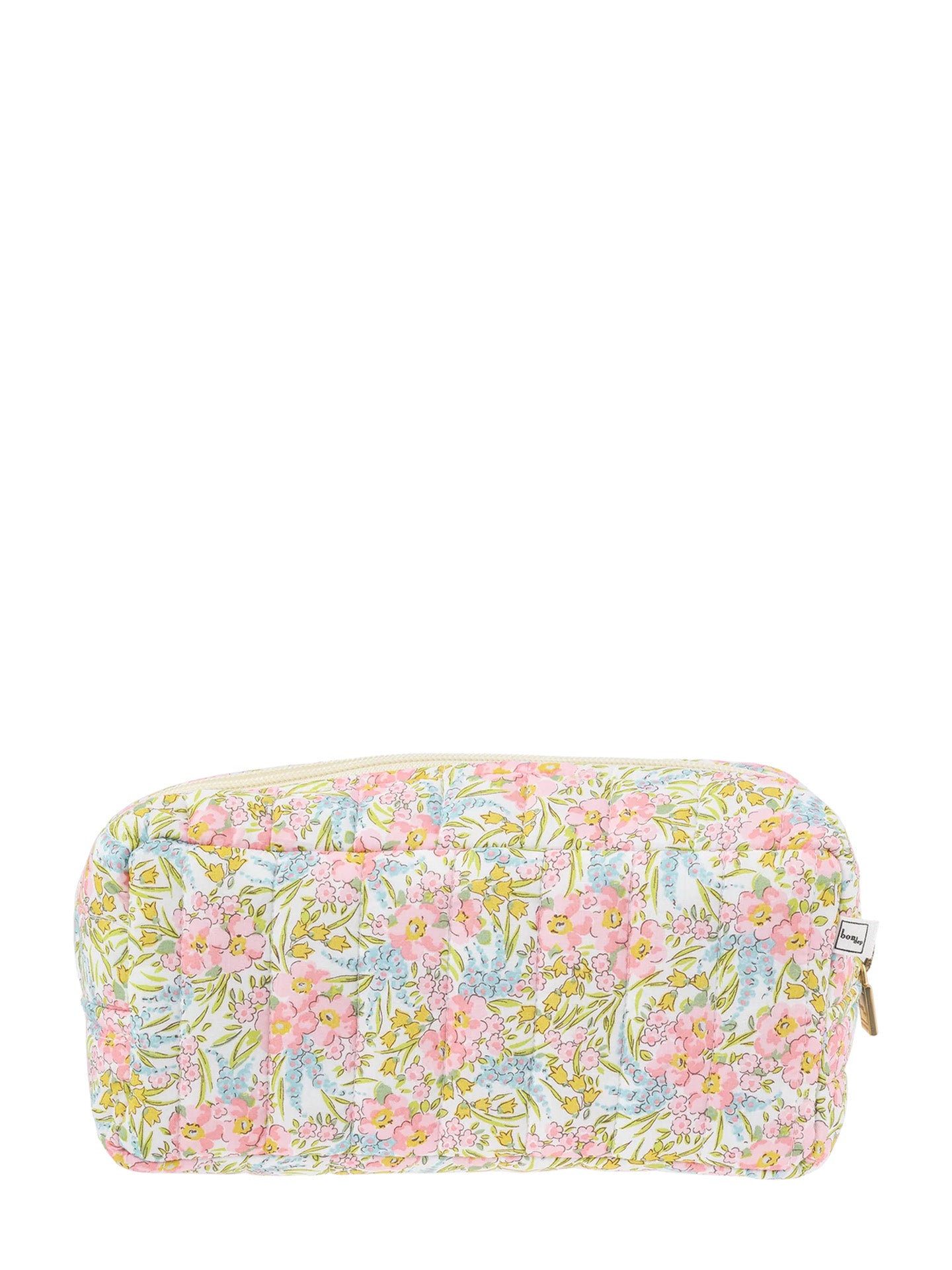 Pouch XS square, Liberty print Swirling Petals Pink