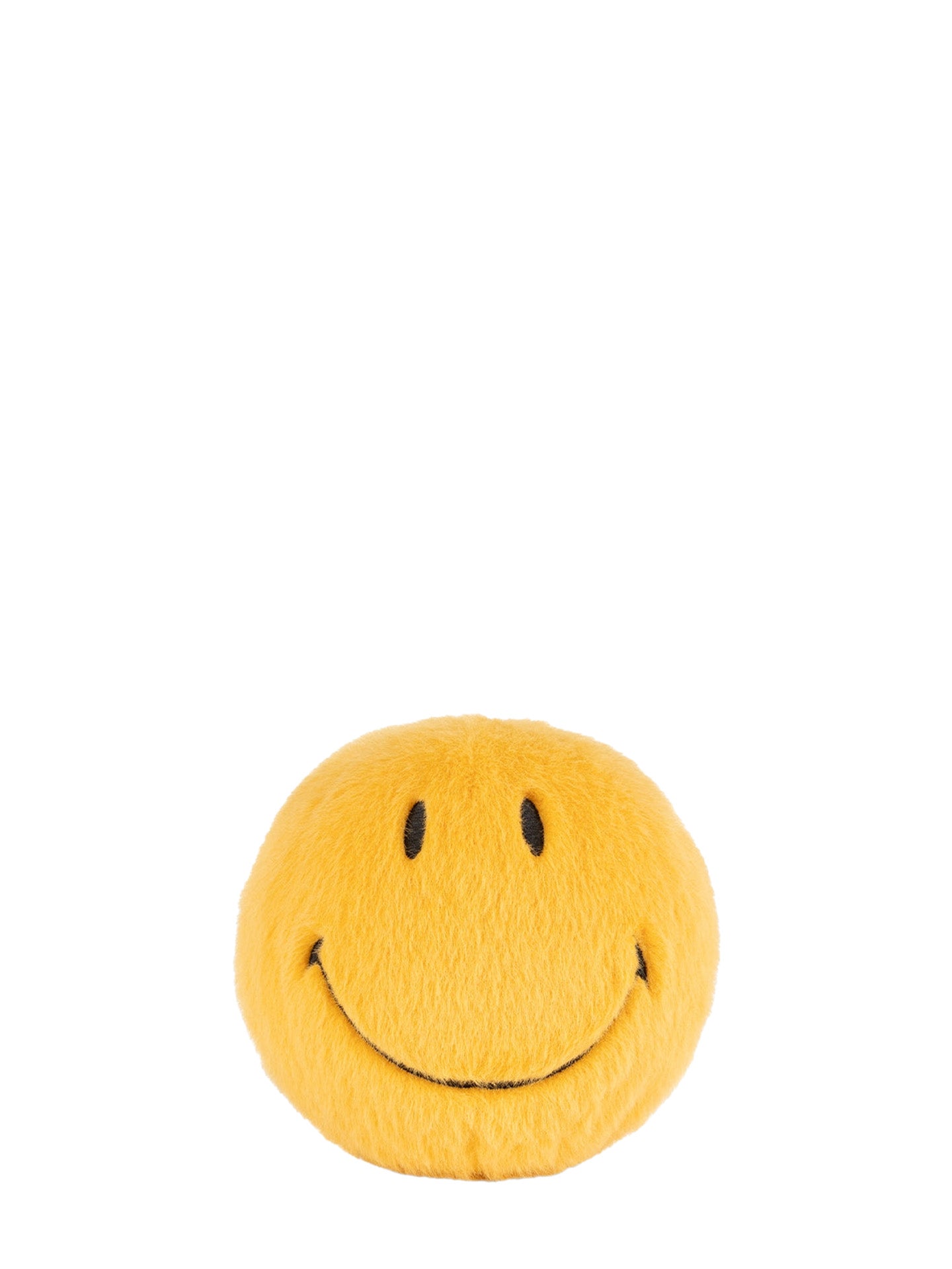 Smiley ECO fuzzy soft toy, yellow (13 cm)