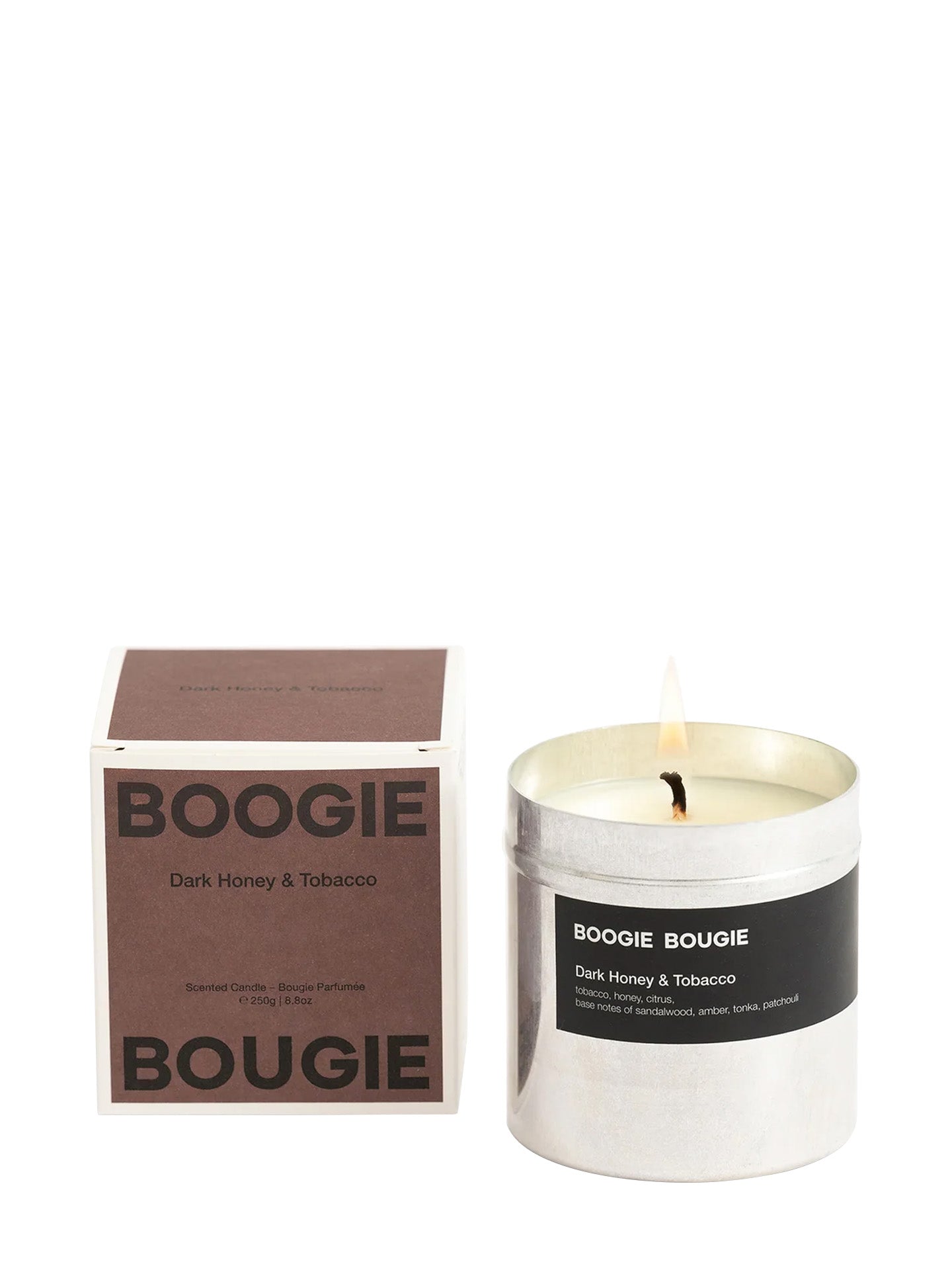 Dark Honey & Tobacco scented candle (250g)