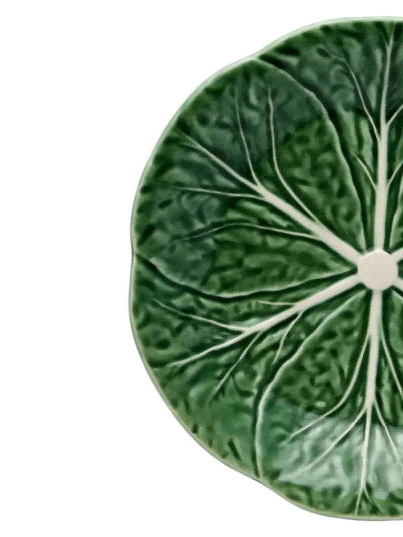 Cabbage side plate , green (19 cm)