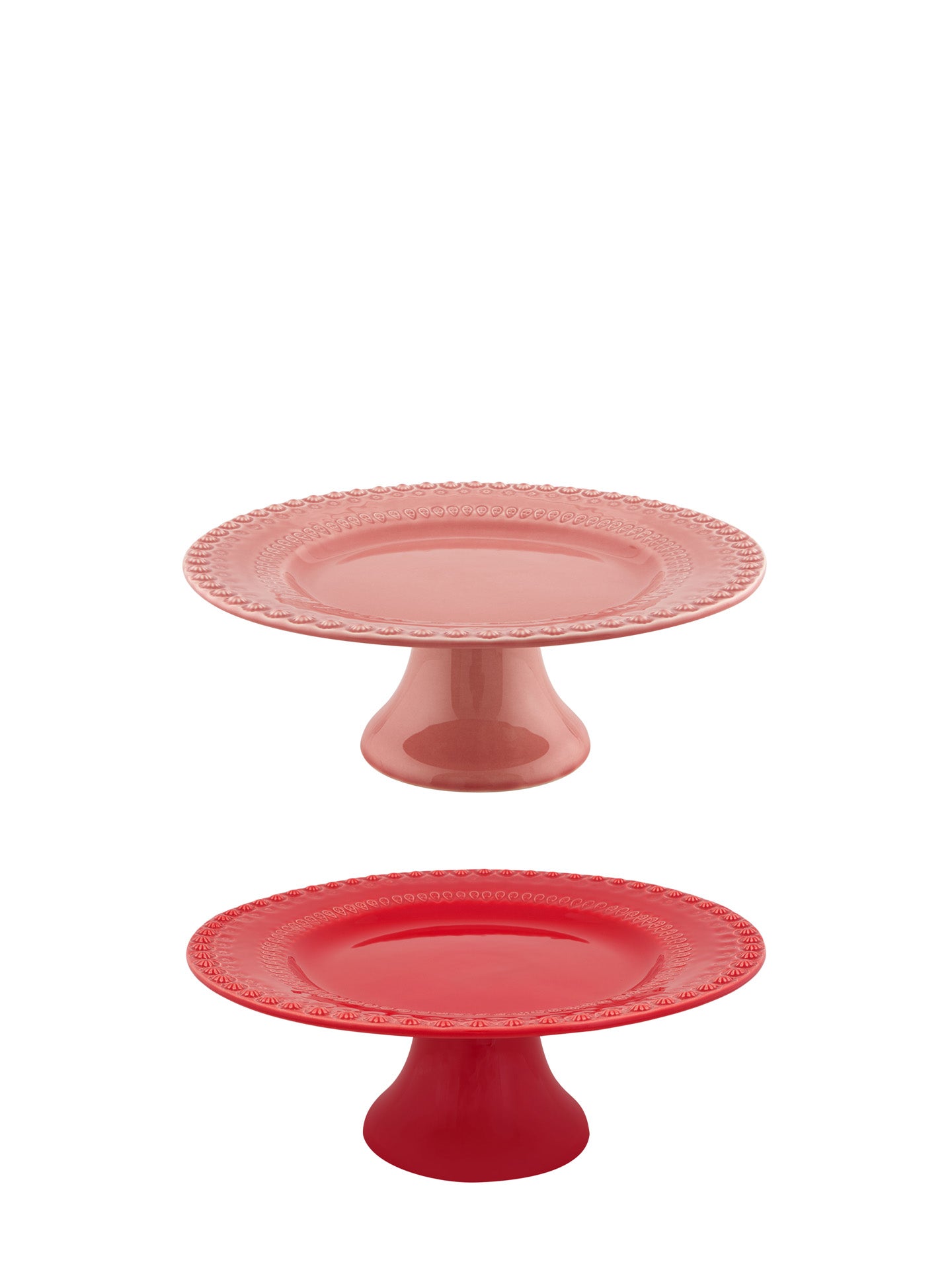 Red small cake stand Fantasia