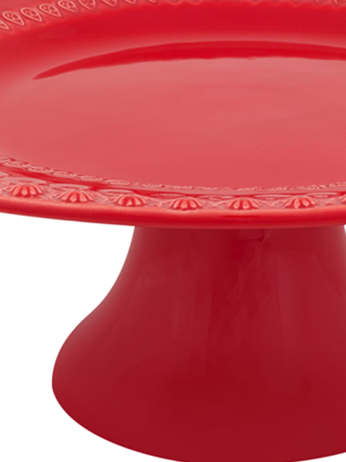 Red small cake stand Fantasia