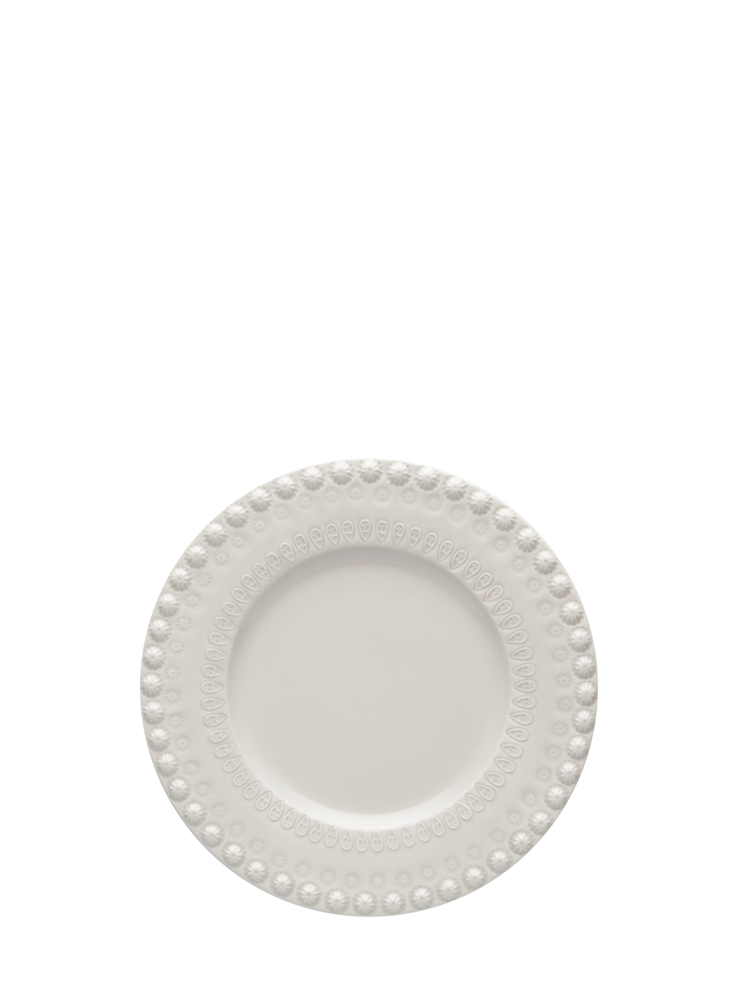 Fantasia fruit plate, pale grey