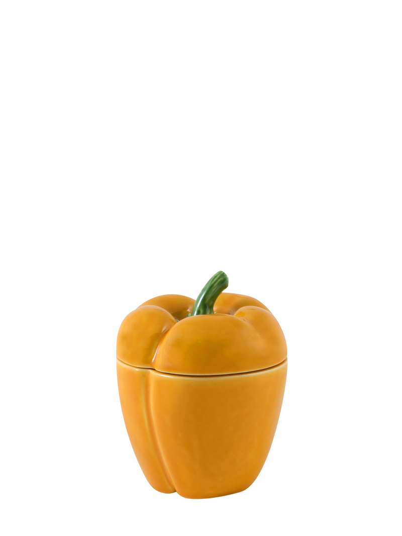 Small Pepper jar (14cm), yellow