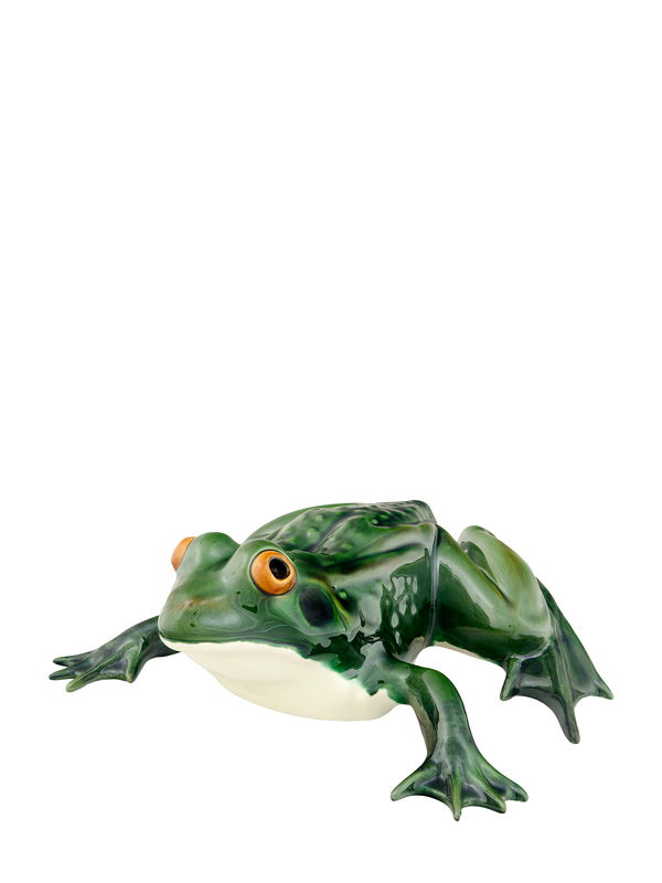 Ceramic frog figurine, large (38,5cm)