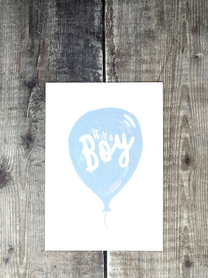 It's a Boy, new baby card