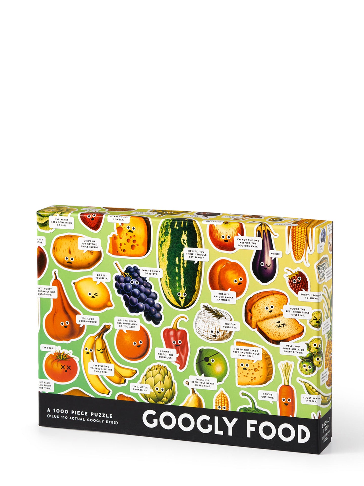 Googly food puzzle (1000 pcs)