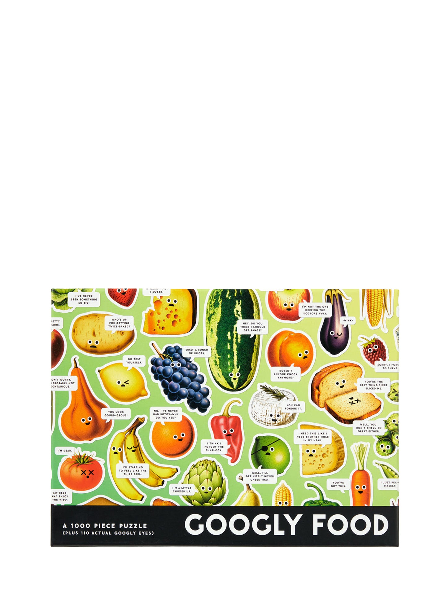 Googly food puzzle (1000 pcs)