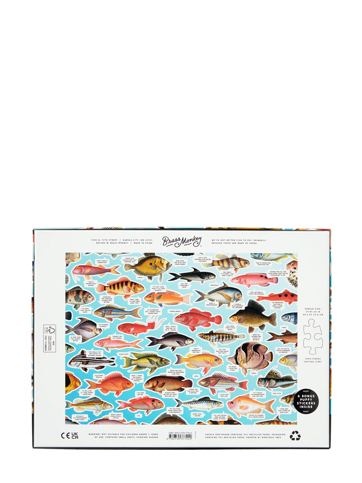 Judgy fish puzzle (1000 pcs)