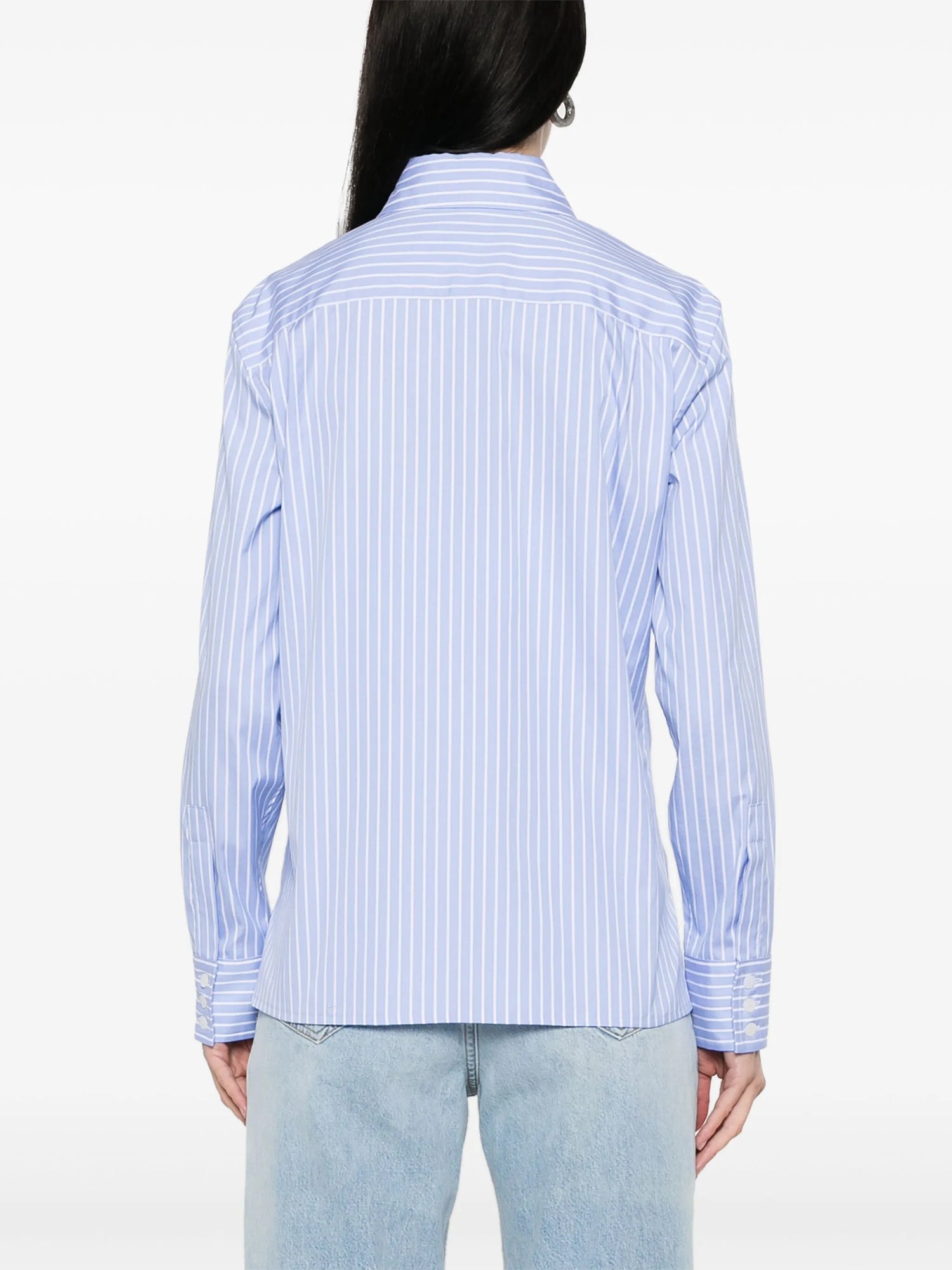 Britt Shirt, blue white stripe