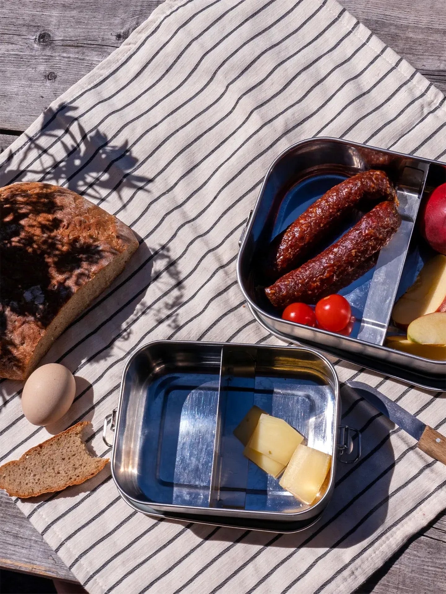 Lunch box, stainless steel