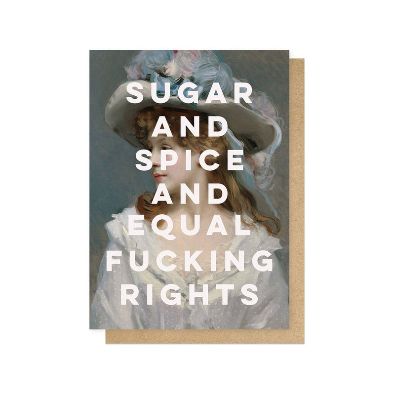 Equal rights large love & friendship card
