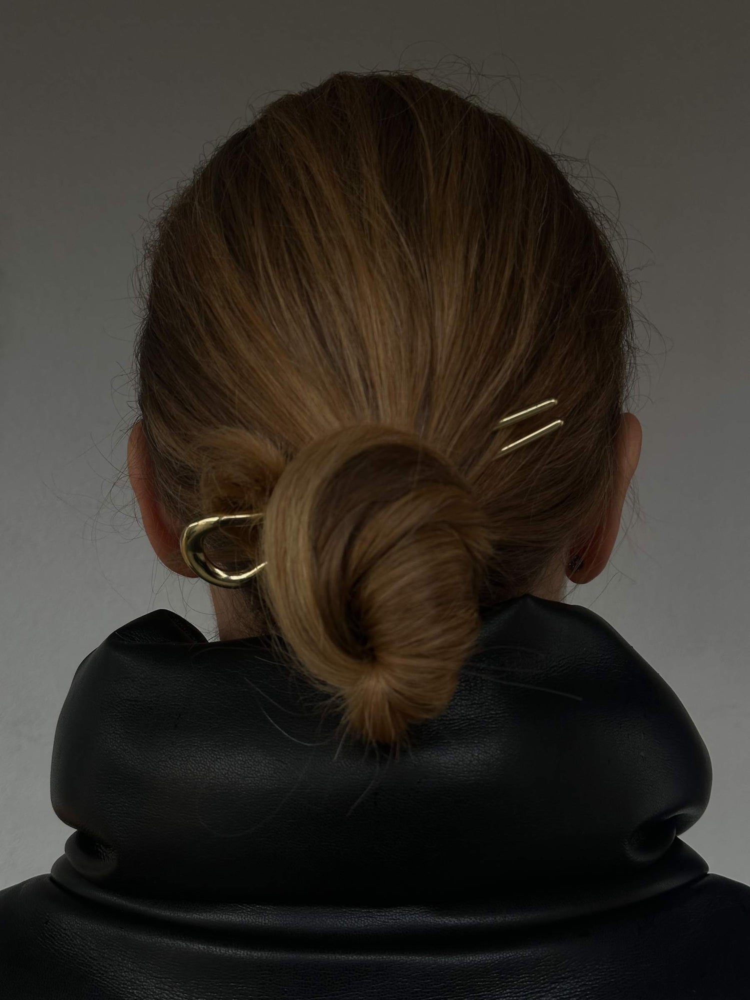 Aviaya french hair pin, silver or golden