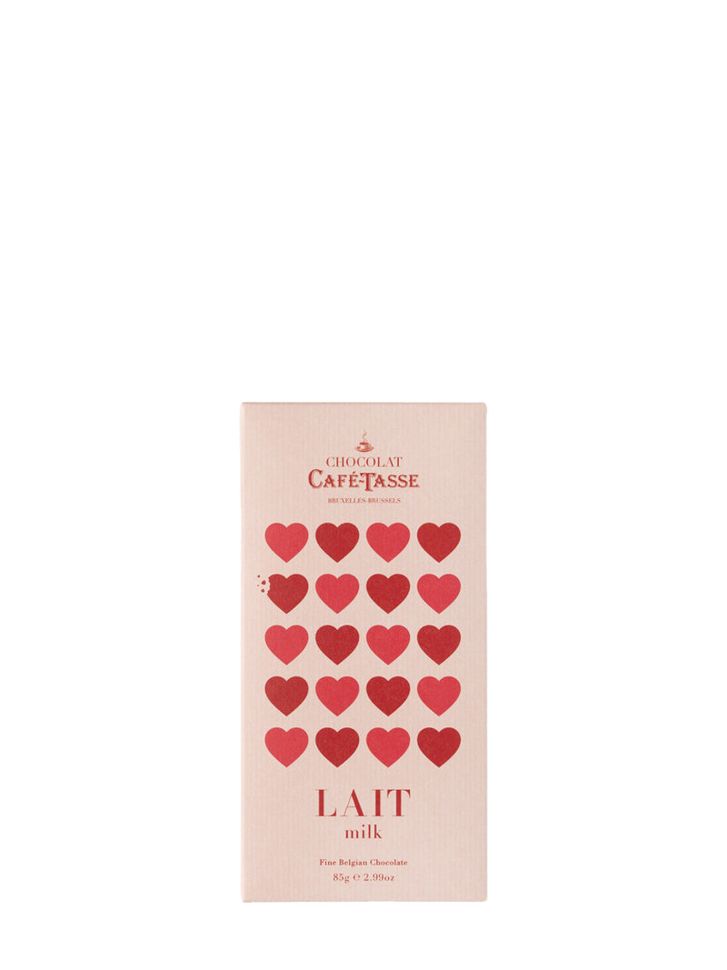 Belgian milk chocolate 38%, Love edition 85g
