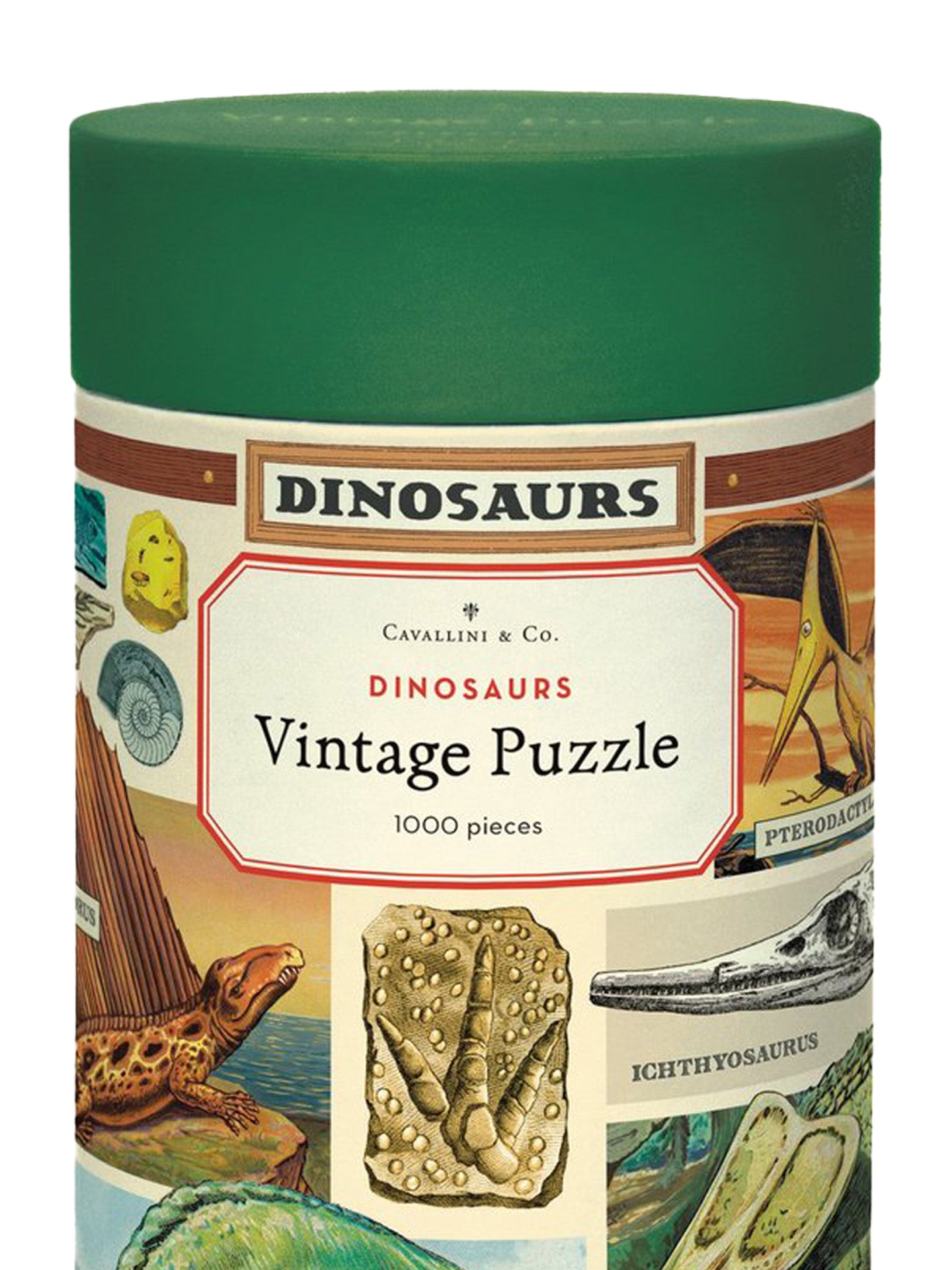 Vintage puzzle, Dinosaurs (1000 pcs)