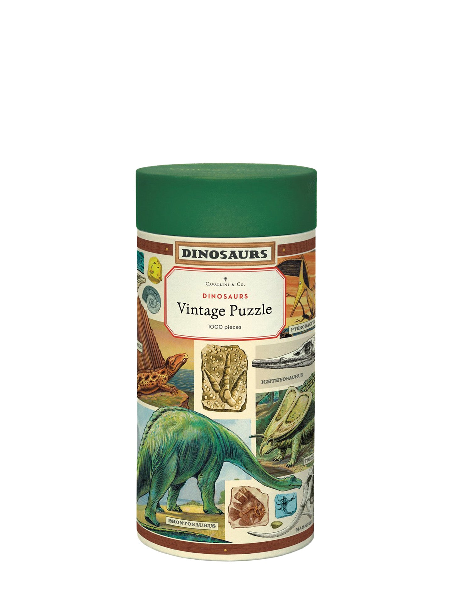 Vintage puzzle, Dinosaurs (1000 pcs)