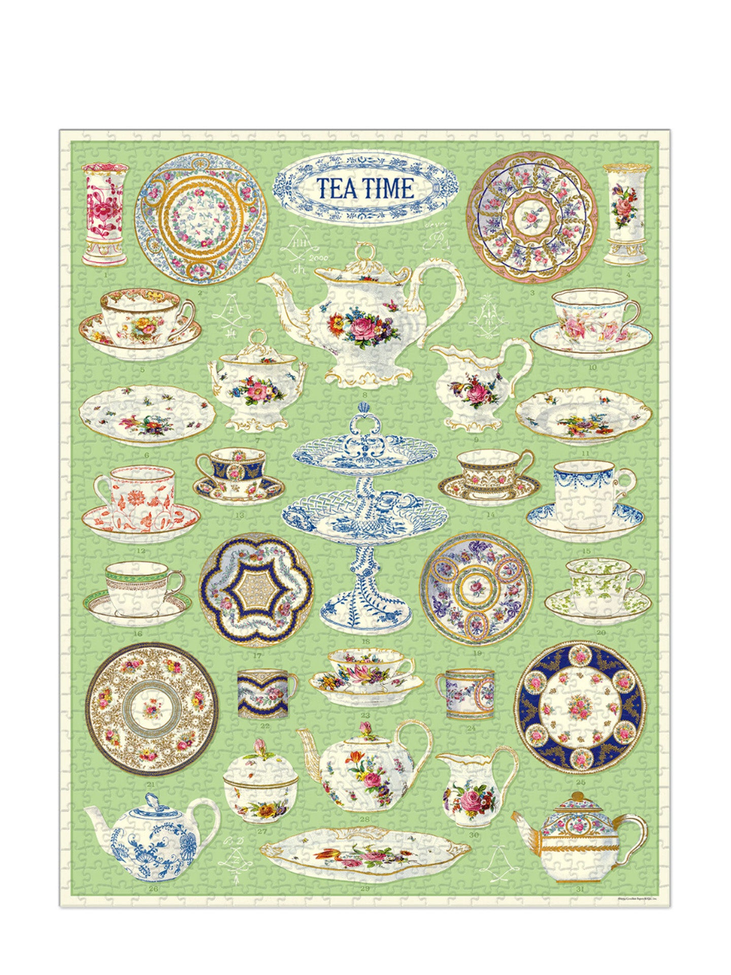 Vintage puzzle, Tea time (1000 pcs)